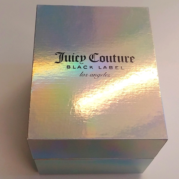 NWT Juicy Couture Black Label Rose Gold & Silver Toned Sparkle Watch - Picture 5 of 5